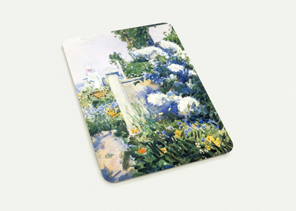 Garden by the Sea, Isles of Shoals By Childe Hassam Pack of 10 Post Cards | Childe Hassam Post Cards | A6 (10.5 x 14.8 cm) - 4.1 x 5.8 inches