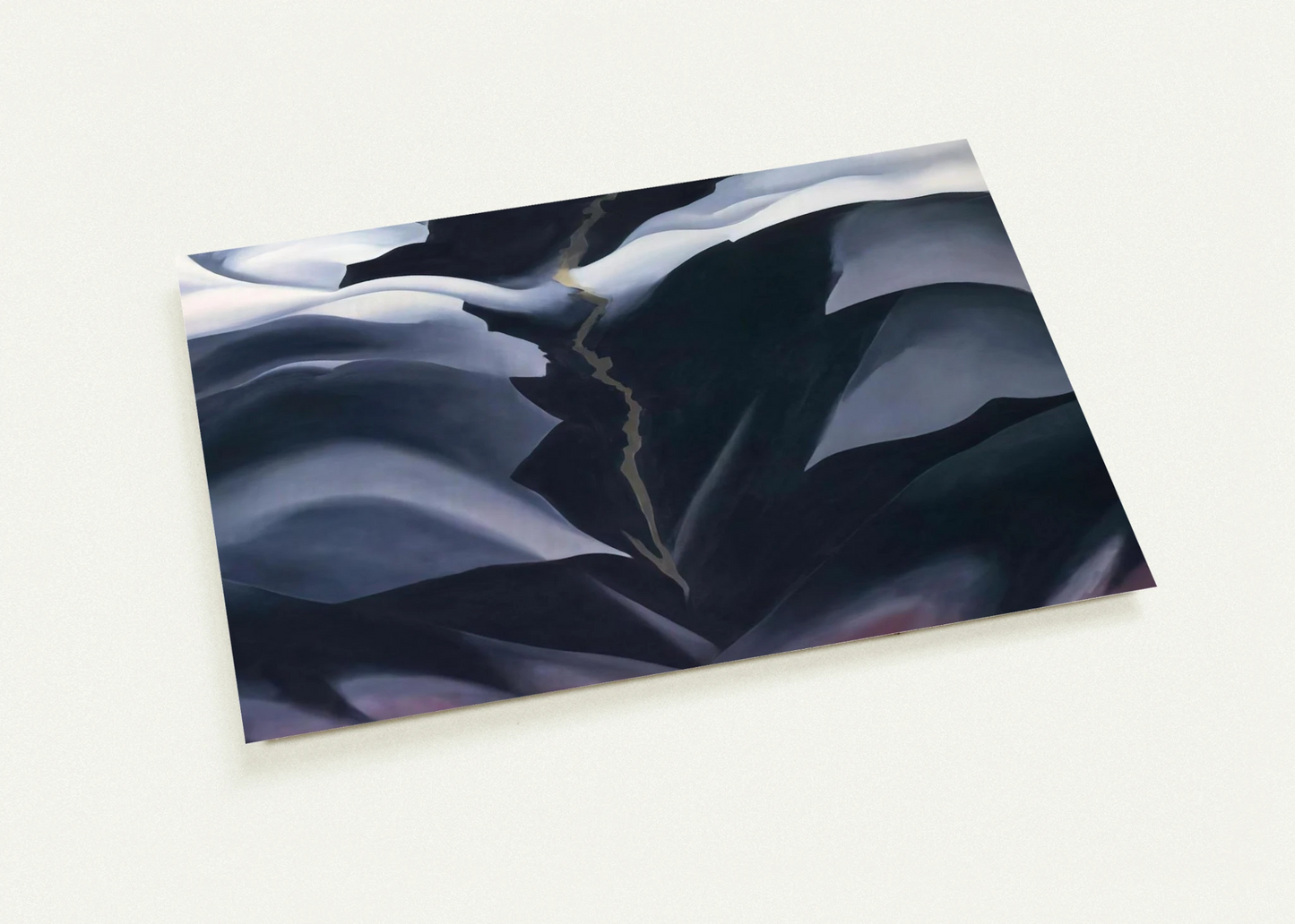 Black Place II By Georgia O'Keeffe Pack of 10 Post Cards | Georgia O'Keeffe Post Cards | A6 (10.5 x 14.8 cm) - 4.1 x 5.8 inches