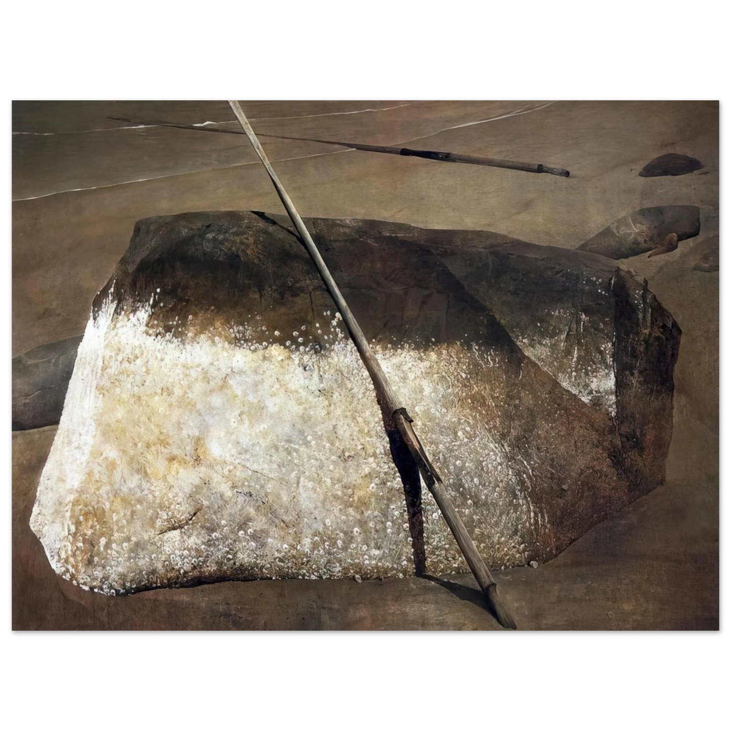 Andrew Wyeth - NOT DETECTED 38 Wall Art - 21x29.7 cm / 8x12" - Fine Art Poster-canvas - -
