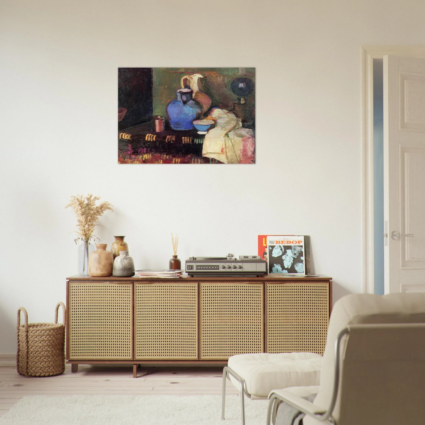 THE BLUE JUG 1899 - Henri Matisse Brushed Aluminum Print - 70x100 cm / 28x40 inches | Henri Matisse Aluminum Print | Henri Matisse Prints