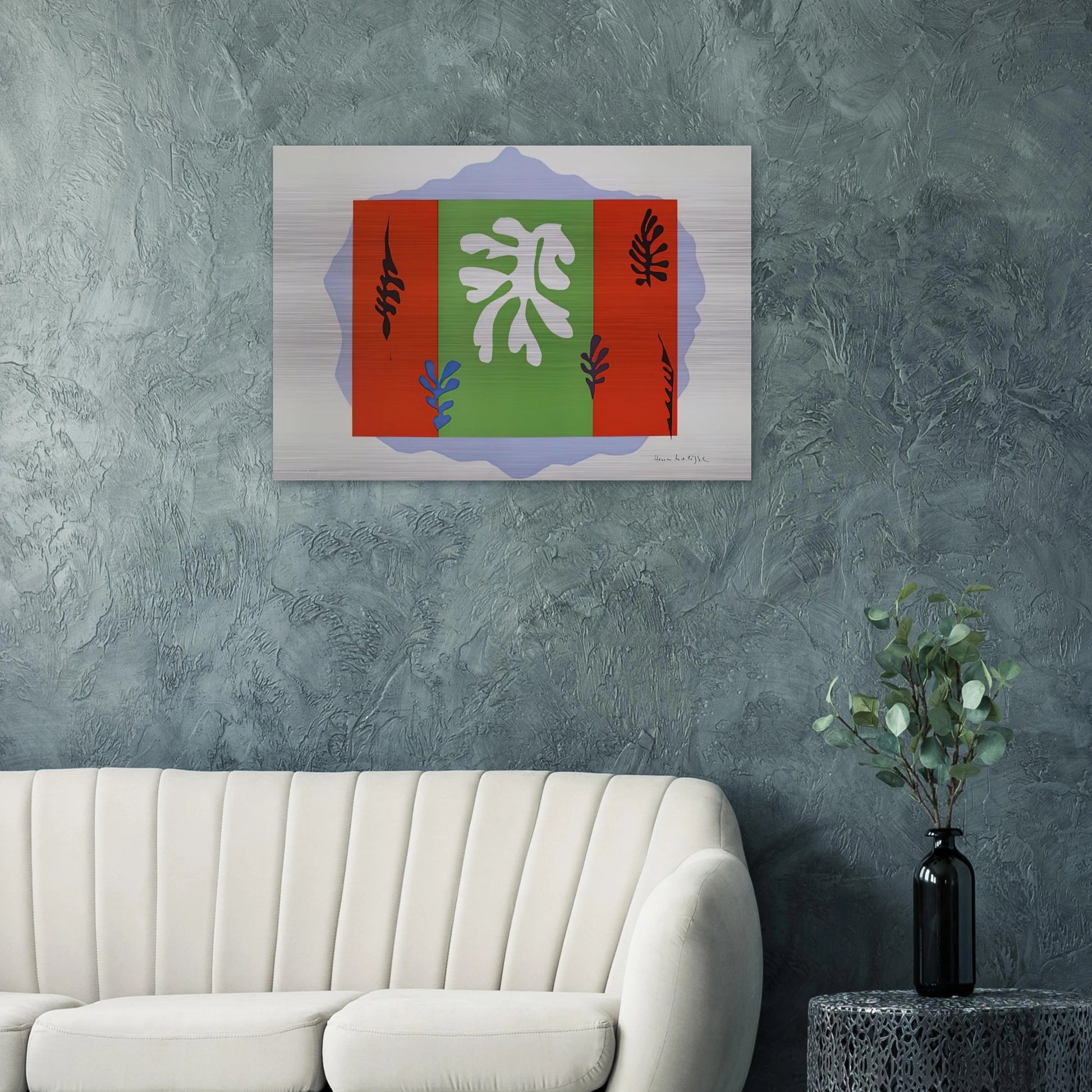 THE DANCER 1949 - Henri Matisse Brushed Aluminum Print - 70x100 cm / 28x40 inches | Henri Matisse Aluminum Print | Henri Matisse Prints