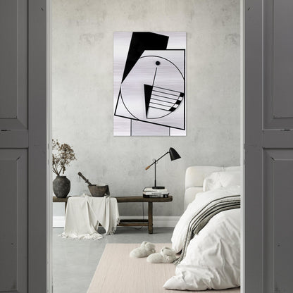 Rythme 3 - 1995 - Carmelo Arden Quin Brushed Aluminum Print - 70x100 cm / 28x40 inches | Carmelo Arden Quin Aluminum Print | Carmelo Arden Quin Prints