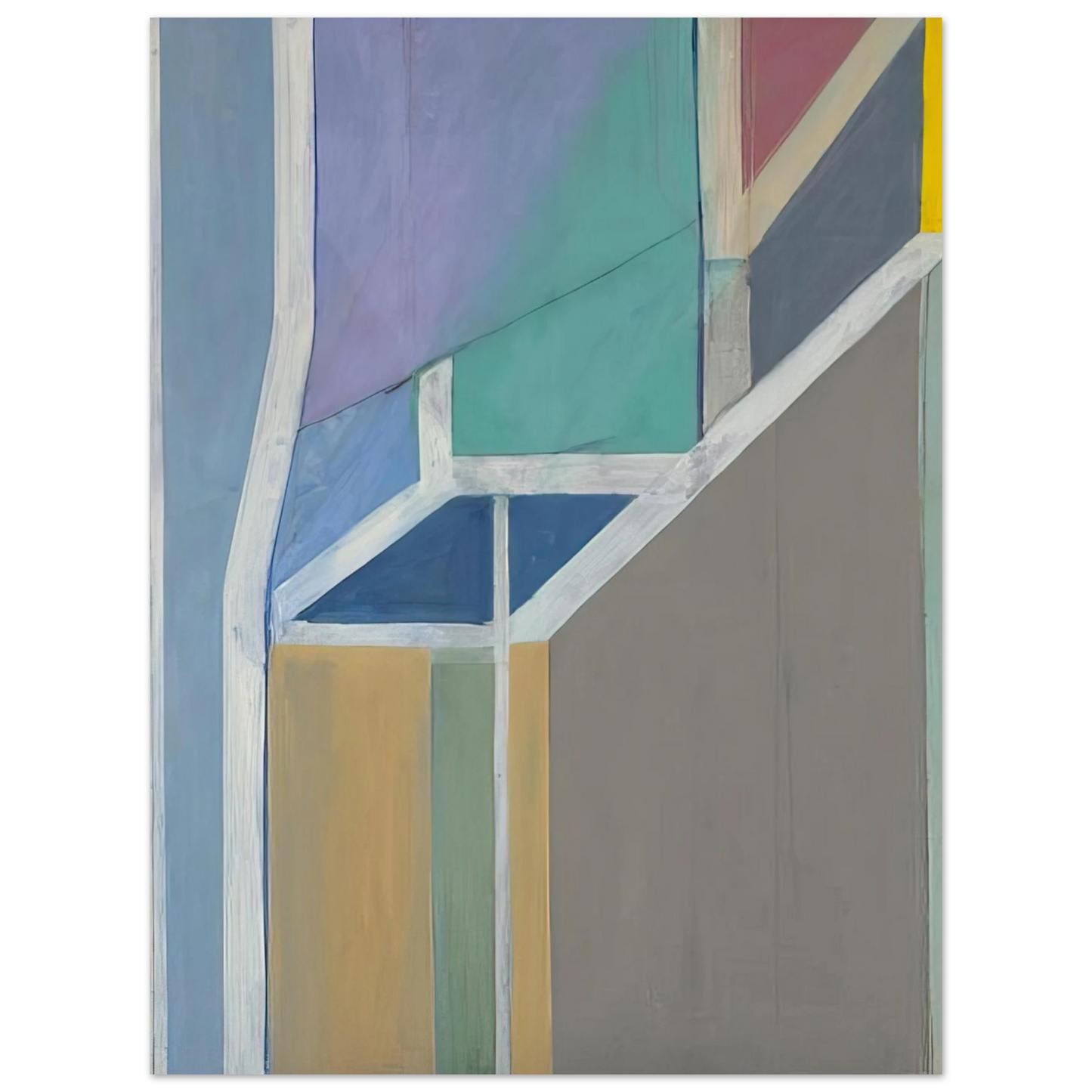 Richard Diebenkorn - Ocean Park #19  75x100 cm / 30x40inches Fine Art Poster