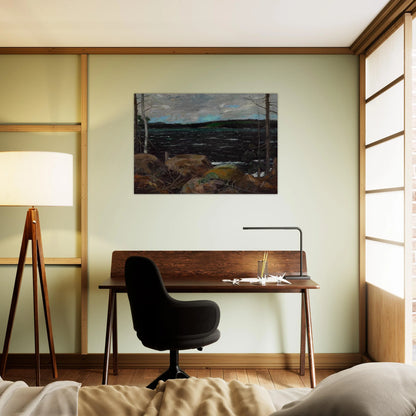 NORTHERN LAKE 1913 - Tom Thomson Brushed Aluminum Print - 70x100 cm / 28x40 inches | Tom Thomson Aluminum Print | Tom Thomson Prints