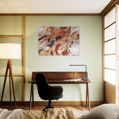 Ferragosto V - Cy Twombly Brushed Aluminum Print - 70x100 cm / 28x40 inches | Cy Twombly Aluminum Print | Cy Twombly Prints