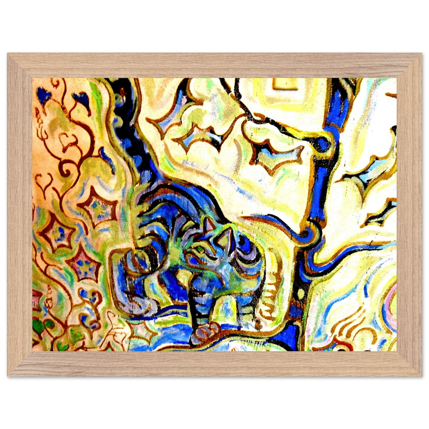 Walter Inglis Anderson - Walter Anderson Wall art - 21x29.7 cm / 8x12" - Premium Wooden Framed Poster With Fine Art Paper-canvas - White frame