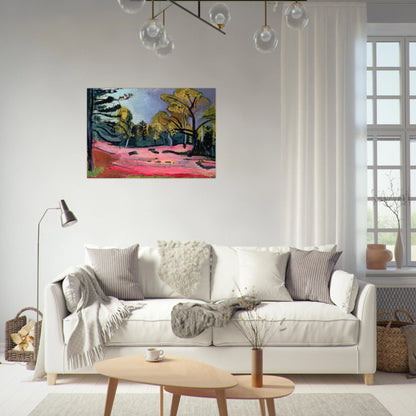 LANDSCAPE 1909 - Henri Matisse Brushed Aluminum Print - 70x100 cm / 28x40 inches | Henri Matisse Aluminum Print | Henri Matisse Prints