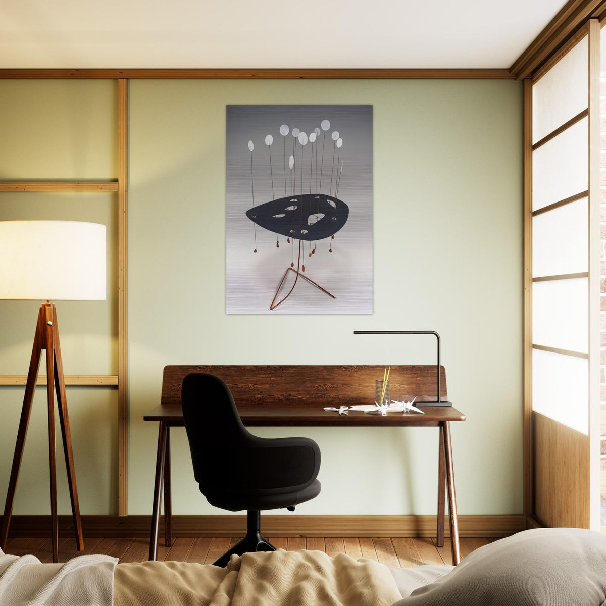 ASPEN 1948 - Alexander Calder Brushed Aluminum Print - 70x100 cm / 28x40 inches | Alexander Calder Aluminum Print | Alexander Calder Prints