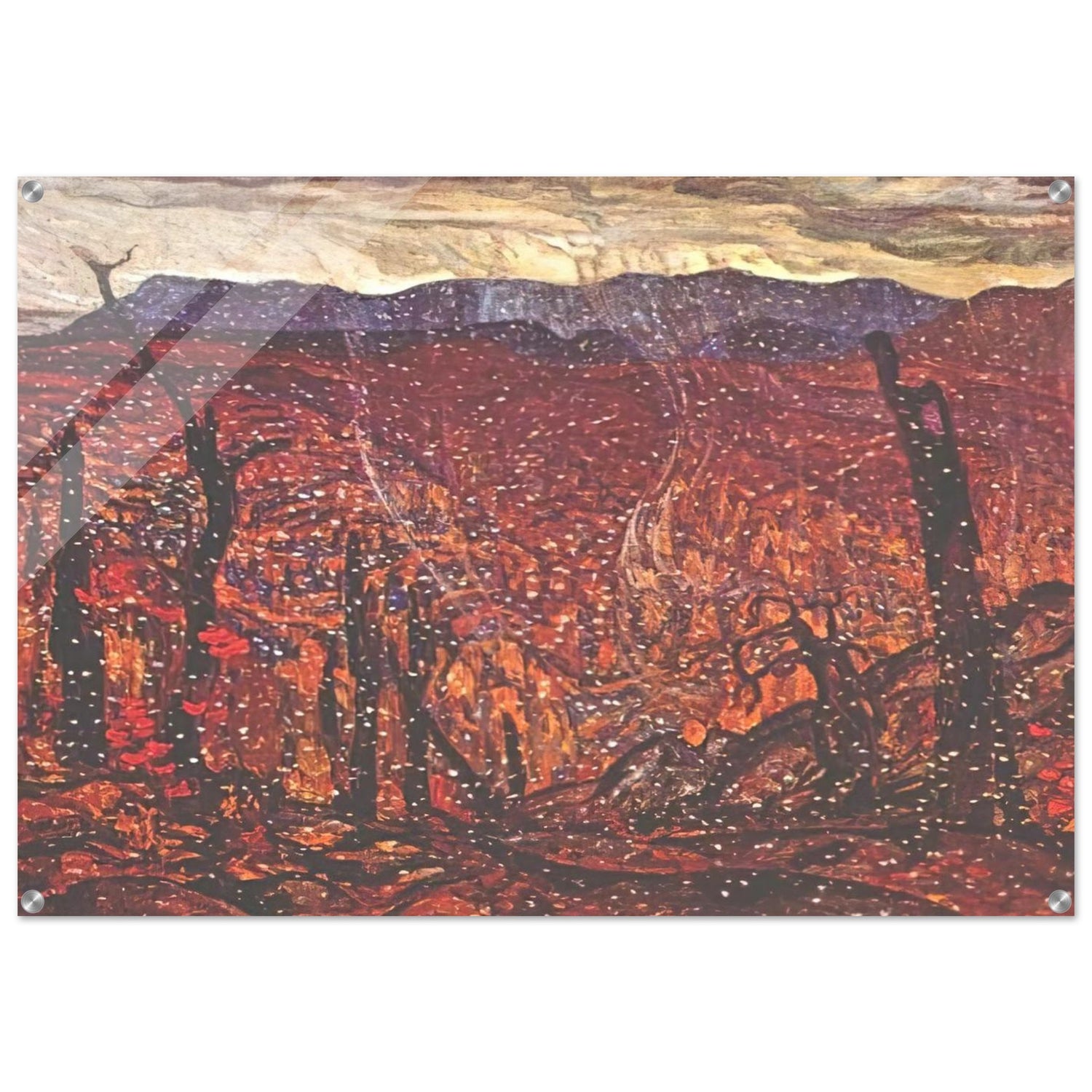 First Snow, Algoma Country - 1920 - A.Y. Jackson Acrylic Print - 70x100 cm / 28x40″ inches