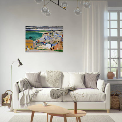 THE BAY OF TANGIER 1912 - Henri Matisse Brushed Aluminum Print - 70x100 cm / 28x40 inches | Henri Matisse Aluminum Print | Henri Matisse Prints