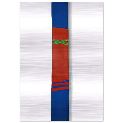 OHNE TITEL 1964 - BLINKY PALERMO Brushed Aluminum Print - 70x100 cm / 28x40 inches | BLINKY PALERMO Aluminum Print | BLINKY PALERMO Prints
