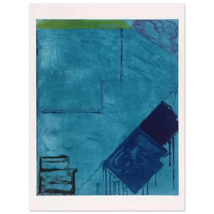 John Hoyland - Rankin - 1979  75x100 cm / 30x40inches Fine Art Poster