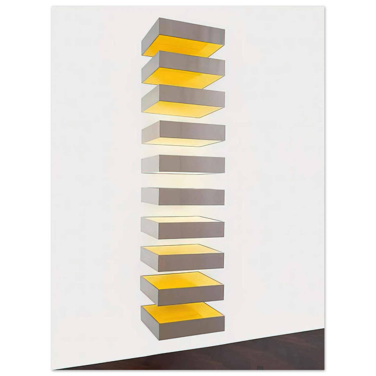 Donald Judd - Untitled Bernstein 80-52 - 1980  75x100 cm / 30x40inches Fine Art Poster