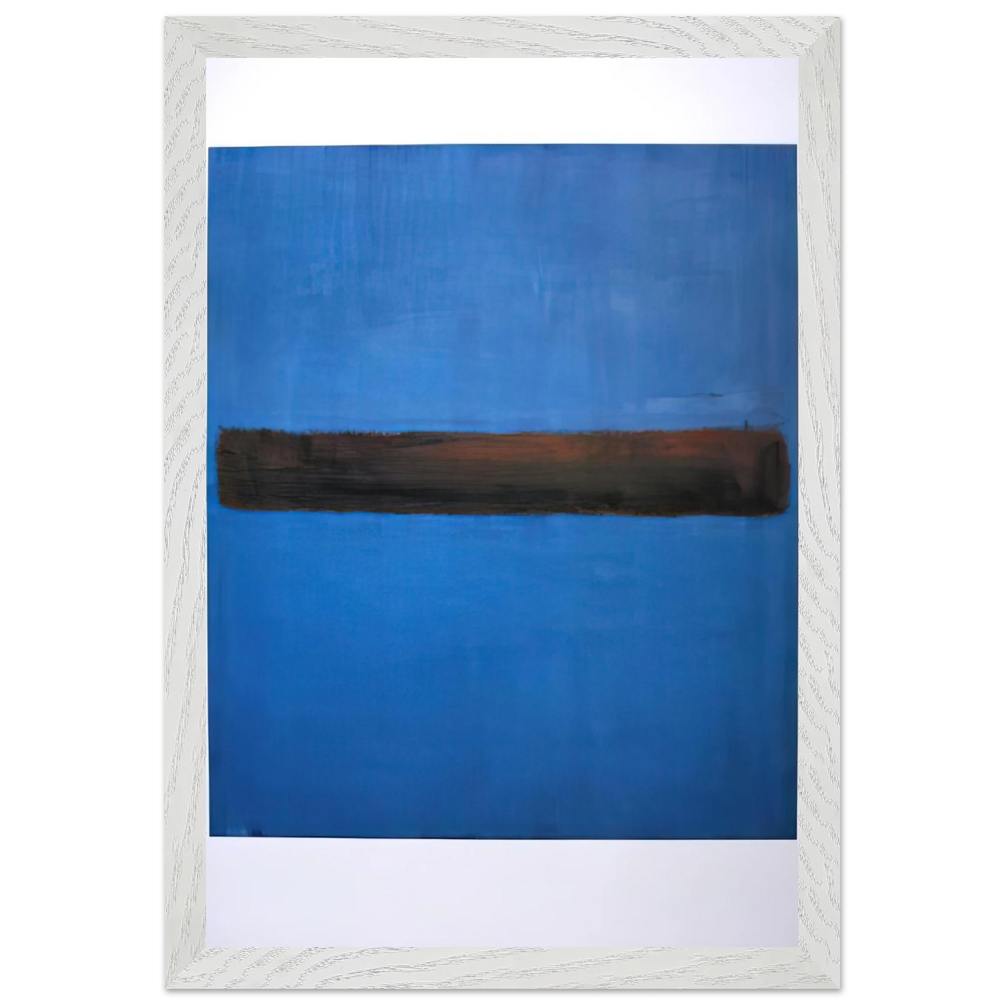 Mark Rothko - Untitled - 1969 Wall Art - 21x29.7 cm / 8x12" - Premium Wooden Framed Poster With Fine Art Paper-canvas - White frame
