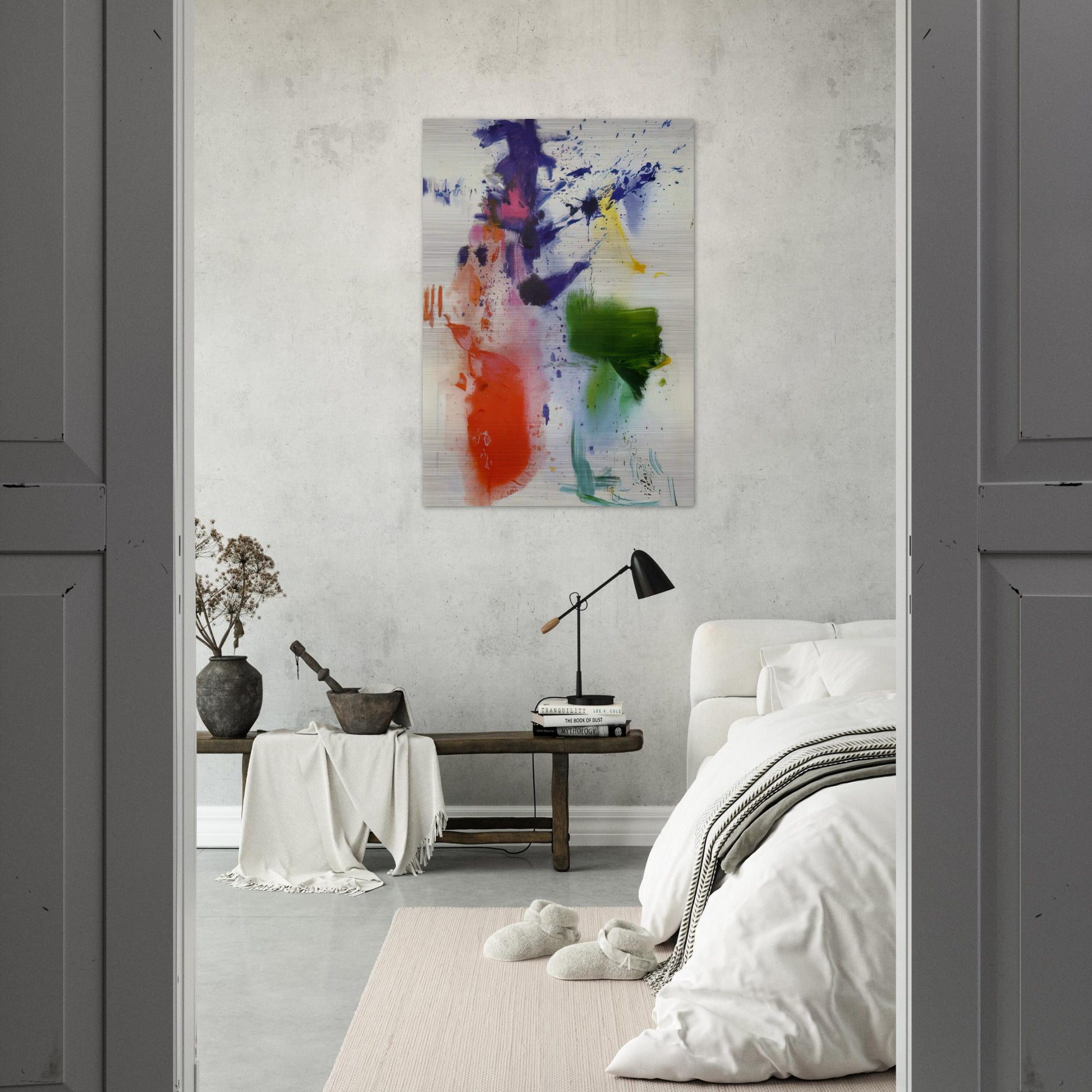 Furioso - Hans Hofmann Brushed Aluminum Print - 70x100 cm / 28x40 inches | Hans Hofmann Aluminum Print | Hans Hofmann Prints