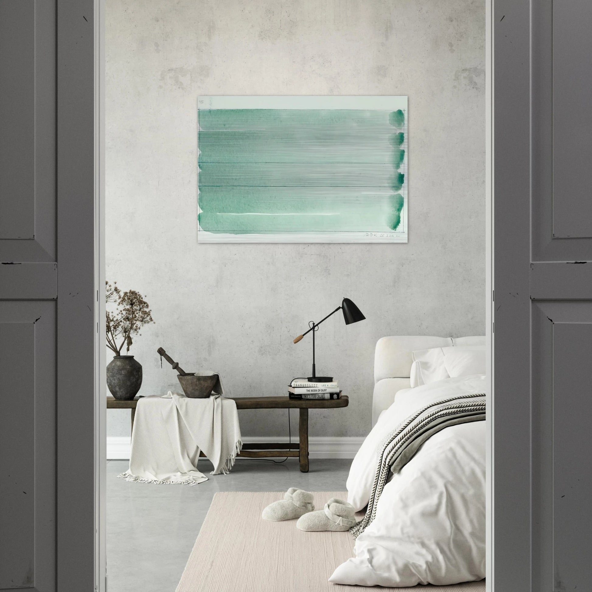 Untitled - 2004 - Ralston Crawford Brushed Aluminum Print - 70x100 cm / 28x40 inches | Ralston Crawford Aluminum Print | Ralston Crawford Prints