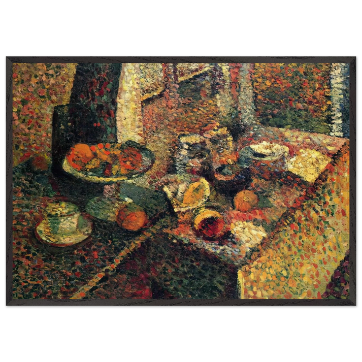 STILL LIFE N1 - Henri Matisse 70x100 cm / 28x40 inches Framed Art Print – Black Wooden Frame