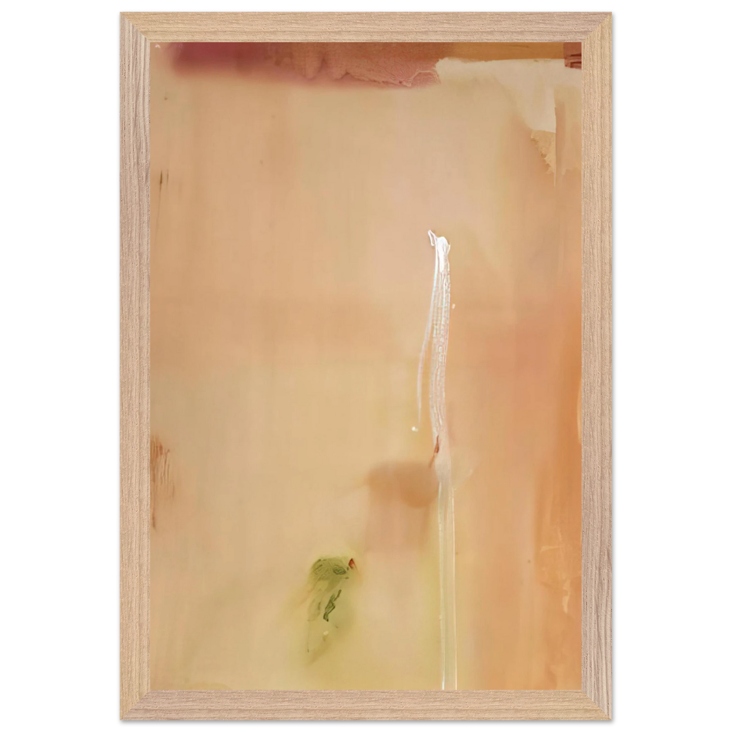 Helen Frankenthaler - Dawn Stroke - 1977 Wall art - 60x80 cm / 24x32 inches - Premium Wooden Framed Poster With Fine Art Paper-canvas - Wood frame