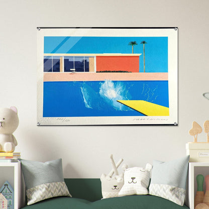 David Hockney - David Hockney Acrylic Print - 70x100 cm / 28x40″ inches | David Hockney Wall Art | David Hockney Prints