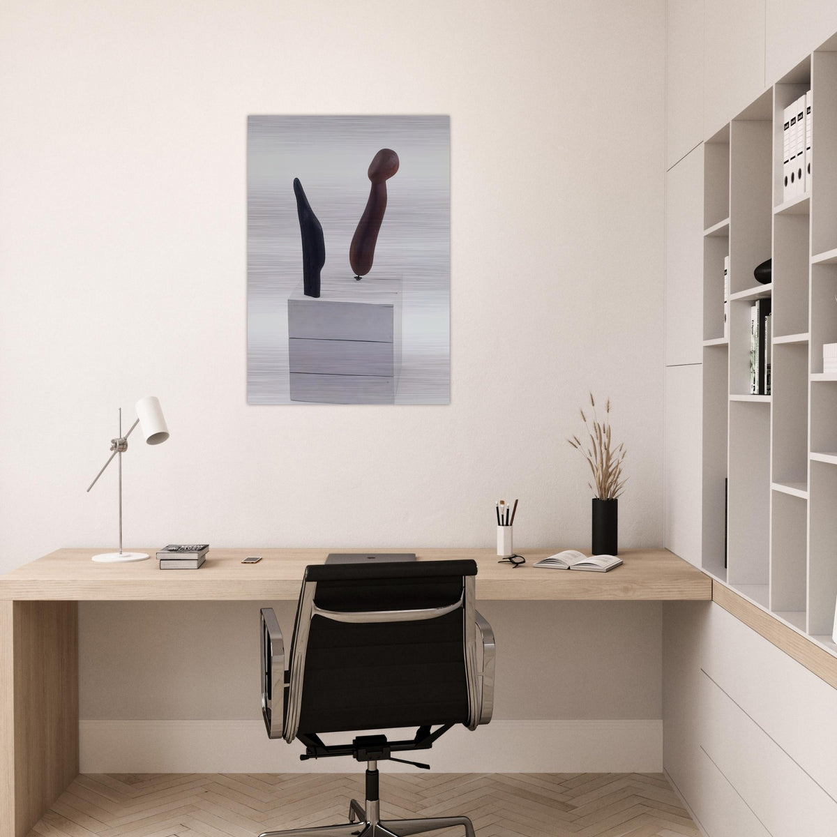 MACHINE MOTORISEE 1933 - Alexander Calder Brushed Aluminum Print - 70x100 cm / 28x40 inches | Alexander Calder Aluminum Print | Alexander Calder Prints
