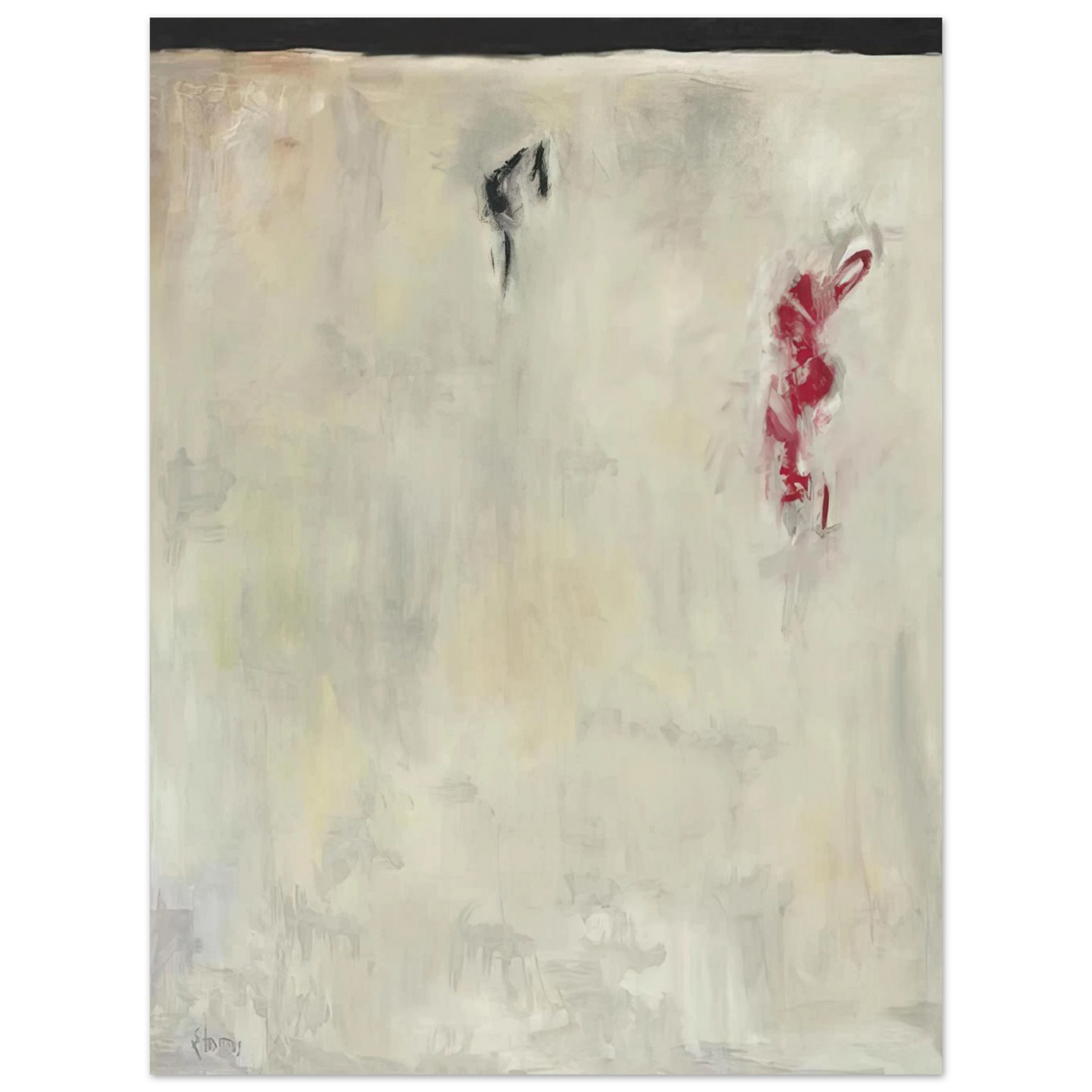 Theodoros Stamos - October Field - 1960  75x100 cm / 30x40inches Fine Art Poster