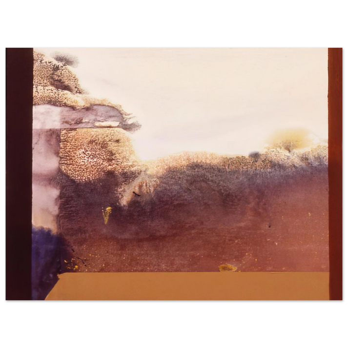 Ronnie Landfield - Lost In Rio De Janiero - Lyrical Abstraction  75x100 cm / 30x40inches Fine Art Poster