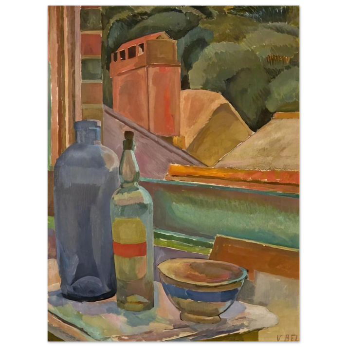 Vanessa Bell - WINDOW STILL LIFE 1915  75x100 cm / 30x40inches Fine Art Poster