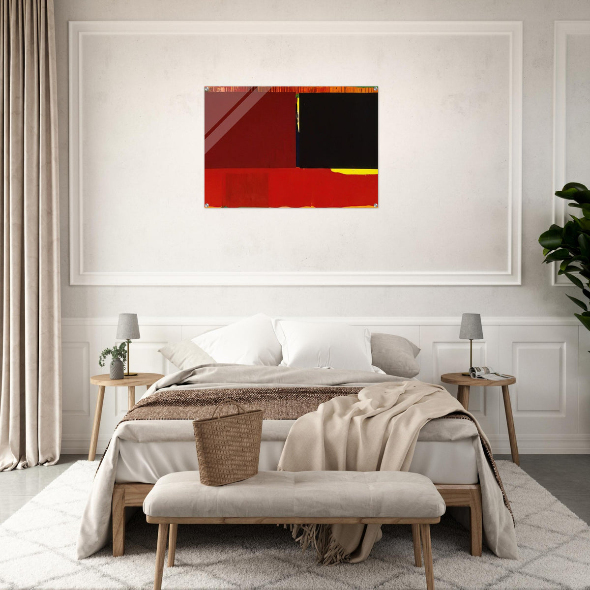 29. 03. 60 - 1960 - John Hoyland Acrylic Print - 70x100 cm / 28x40″ inches | John Hoyland Wall Art | John Hoyland Prints