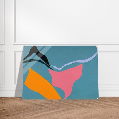 Untitled - 1971 - Ray Parker Acrylic Print - 70x100 cm / 28x40″ inches