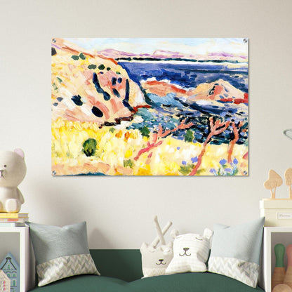 SEASCAPE 1905 - Henri Matisse Acrylic Print - 70x100 cm / 28x40″ inches