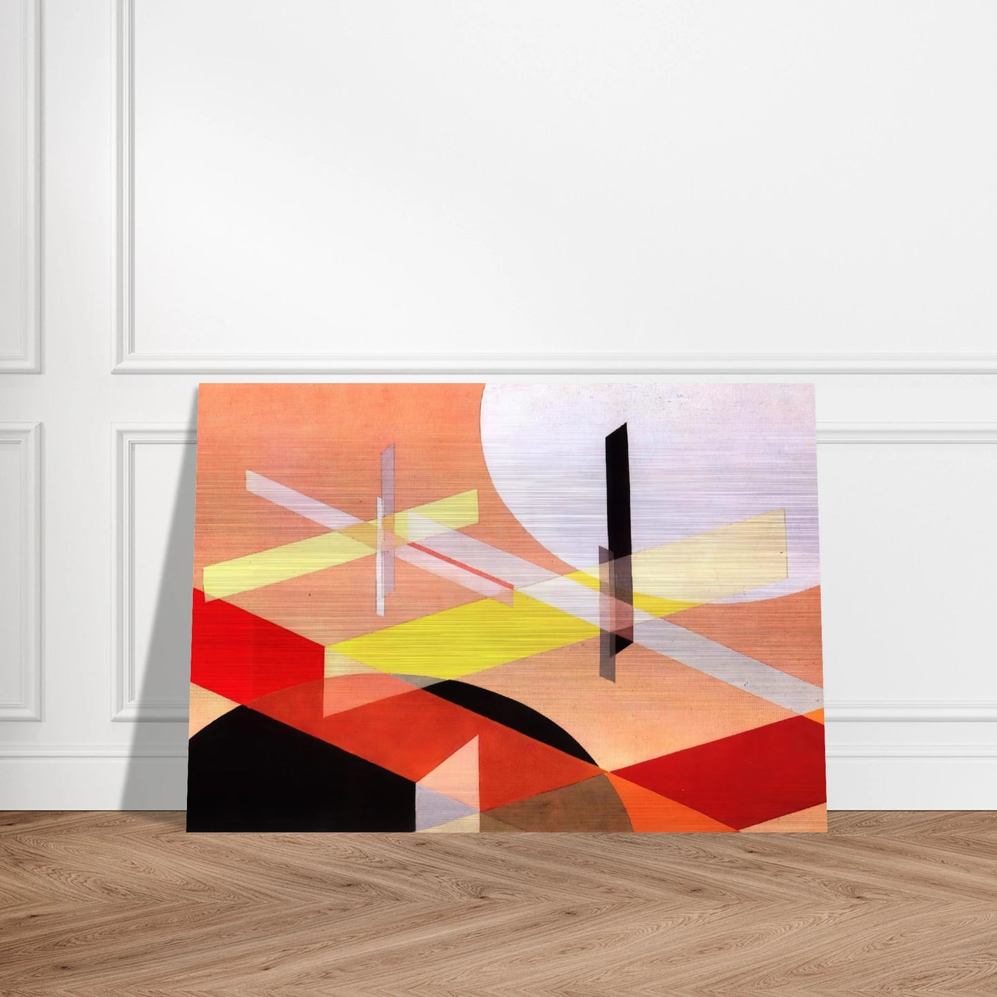 Composition Z VIII - Laszlo Moholy-Nagy Brushed Aluminum Print - 70x100 cm / 28x40 inches | Laszlo Moholy-Nagy Aluminum Print | Laszlo Moholy-Nagy Prints