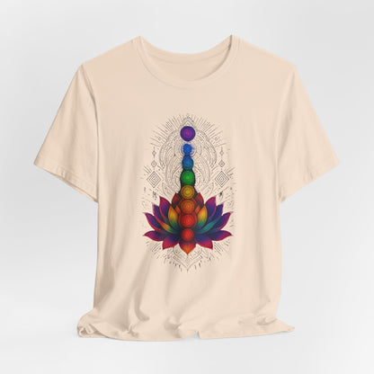 Amante del yoga espiritual de la flor de loto del chakra