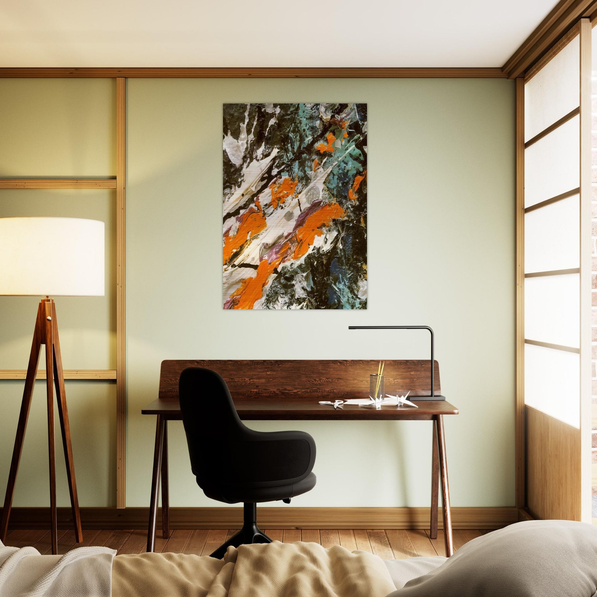 FULL FATHOM FIVE - Jackson Pollock Brushed Aluminum Print - 70x100 cm / 28x40 inches | Jackson Pollock Aluminum Print | Jackson Pollock Prints