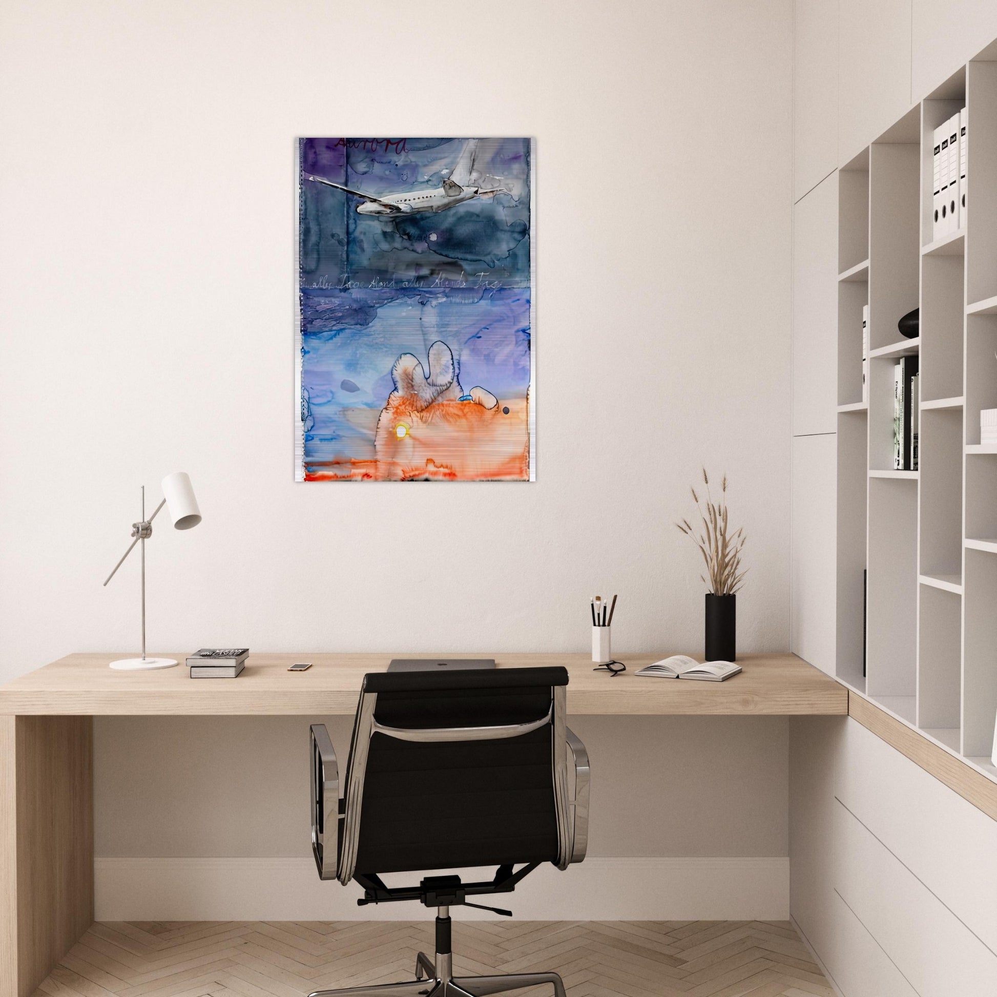 AURORA 2013 - Anselm Kiefer Brushed Aluminum Print - 70x100 cm / 28x40 inches | Anselm Kiefer Aluminum Print | Anselm Kiefer Prints