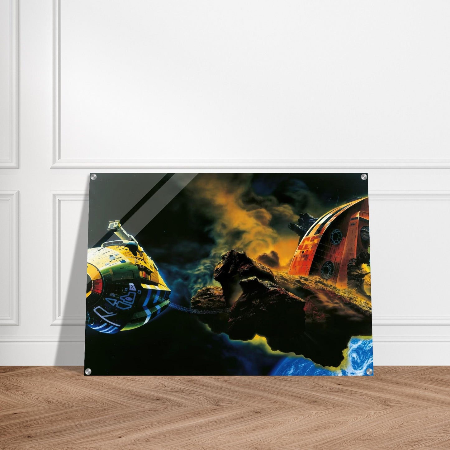 Chris Foss - Chris Foss Acrylic Print - 70x100 cm / 28x40″ inches