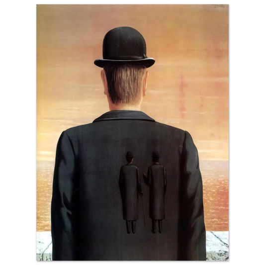 Rene Magritte - THE SPIRIT OF ADVENTURE 1962  75x100 cm / 30x40inches Fine Art Poster