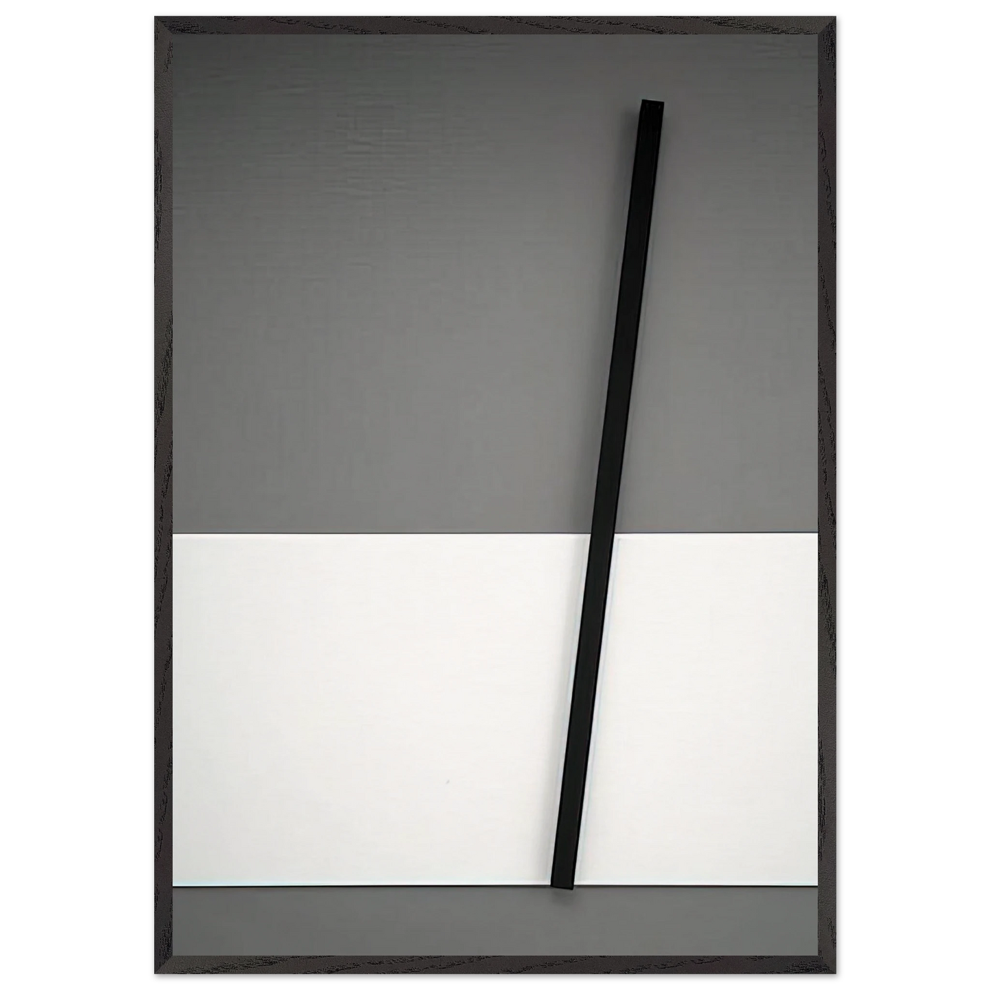 Untitled from Splints - Mira Schendel 70x100 cm / 28x40 inches Framed Art Print – Black Wooden Frame