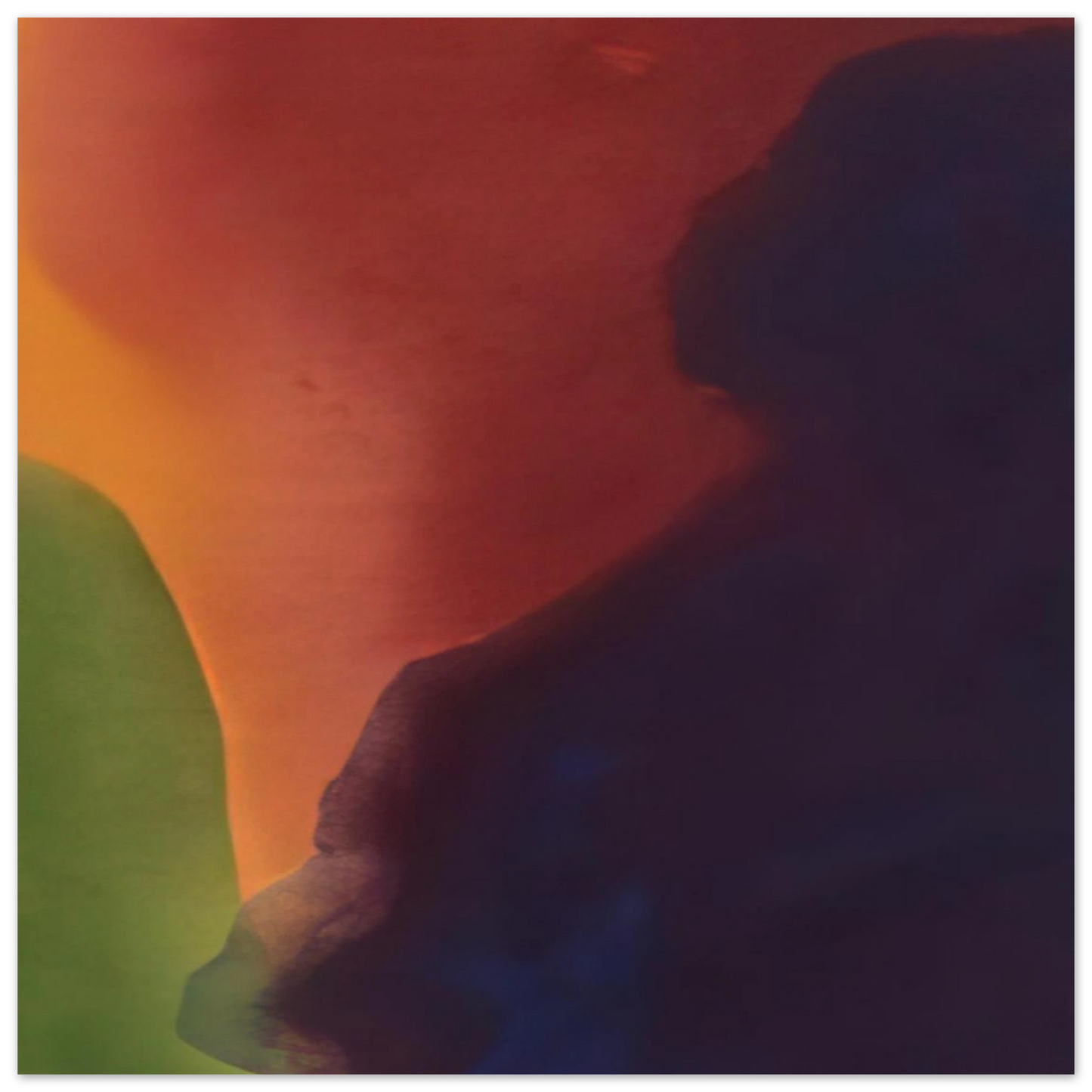 Helen Frankenthaler - Blue Atmosphere III - 1963 Wall art - 28x43  cm / XL (11x17 inches) - Fine Art Poster-canvas - -
