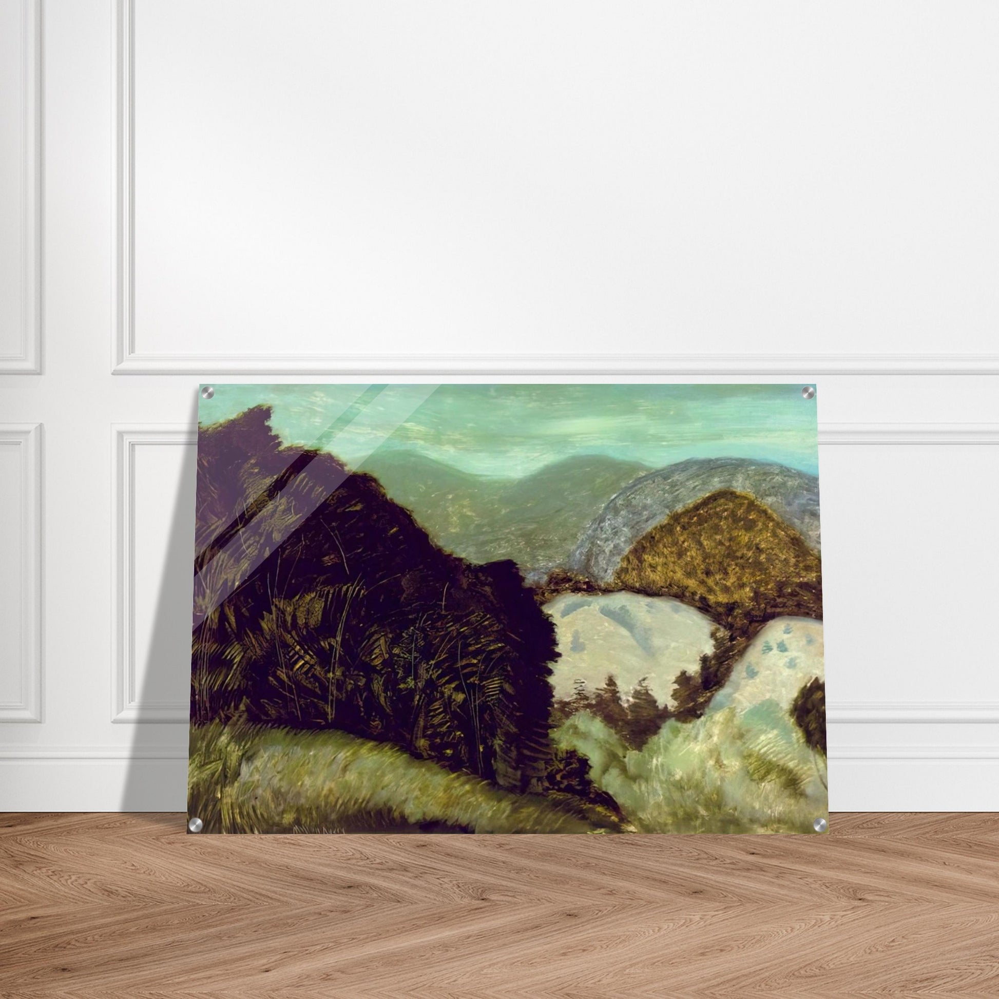 Vermont Hills - 1936 - Milton Avery Acrylic Print - 70x100 cm / 28x40″ inches