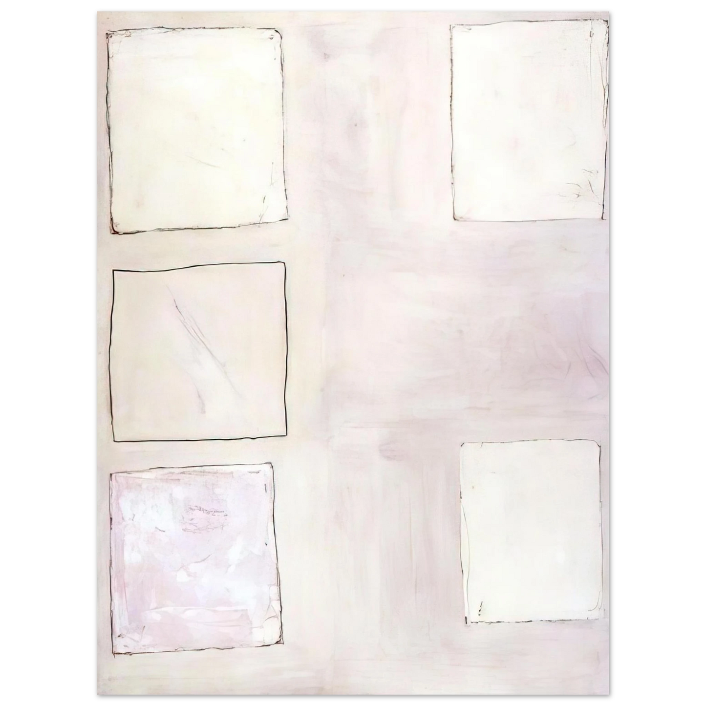 William Scott - Full House - 1963  75x100 cm / 30x40inches Fine Art Poster