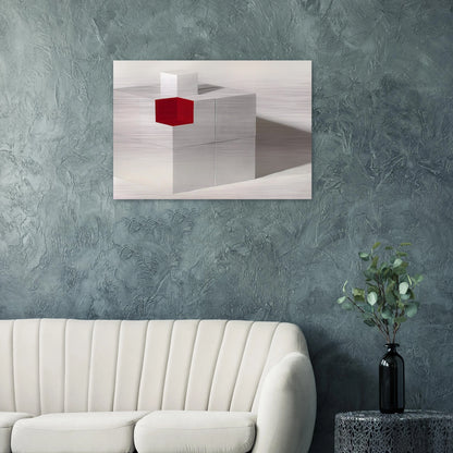 Eye of Guara. # 6 - 1983 - Lygia Pape Brushed Aluminum Print - 70x100 cm / 28x40 inches | Lygia Pape Aluminum Print | Lygia Pape Prints