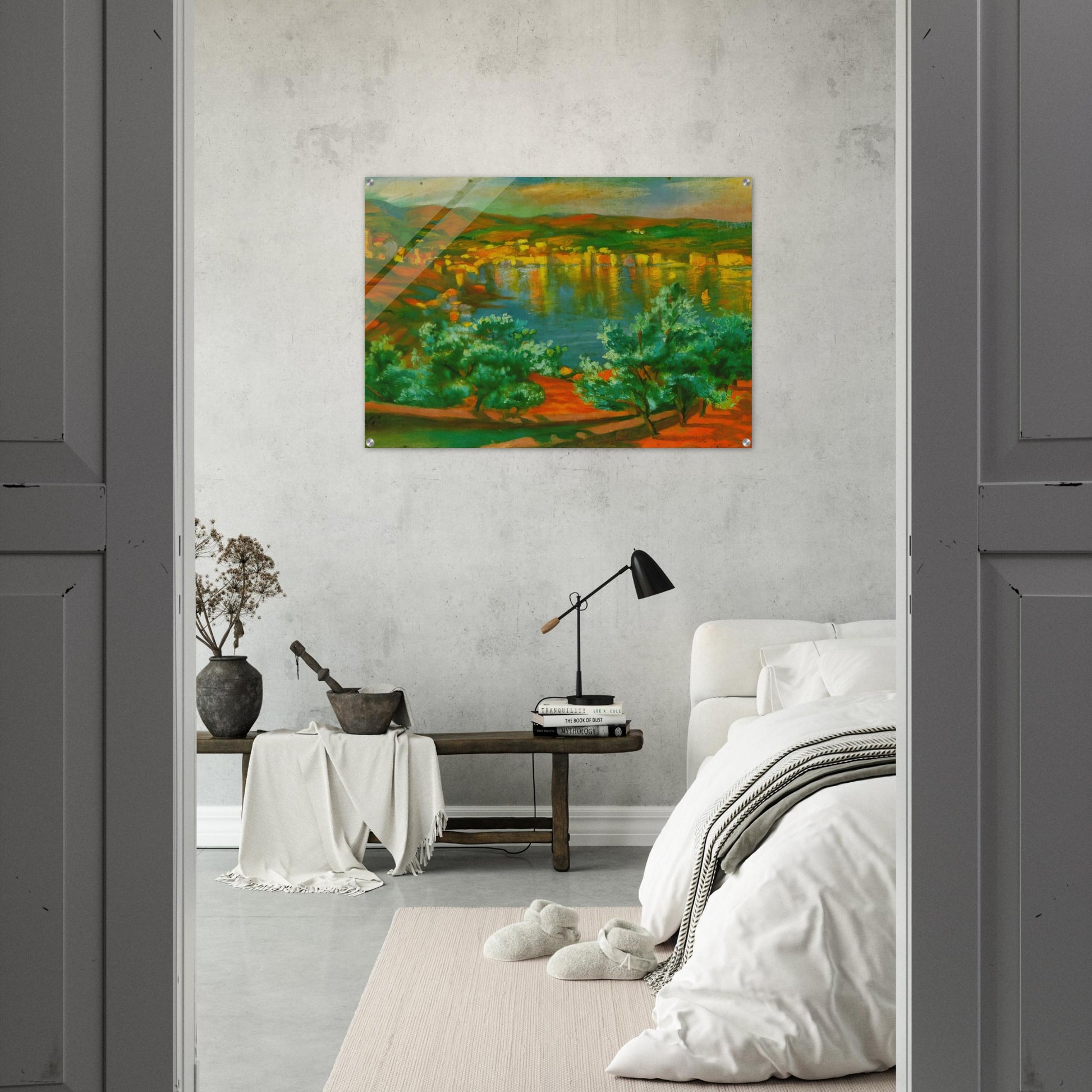 FESTIVAL OF ST LUCIA AT VILLAMALLA - Salvador Dali Acrylic Print - 70x100 cm / 28x40″ inches