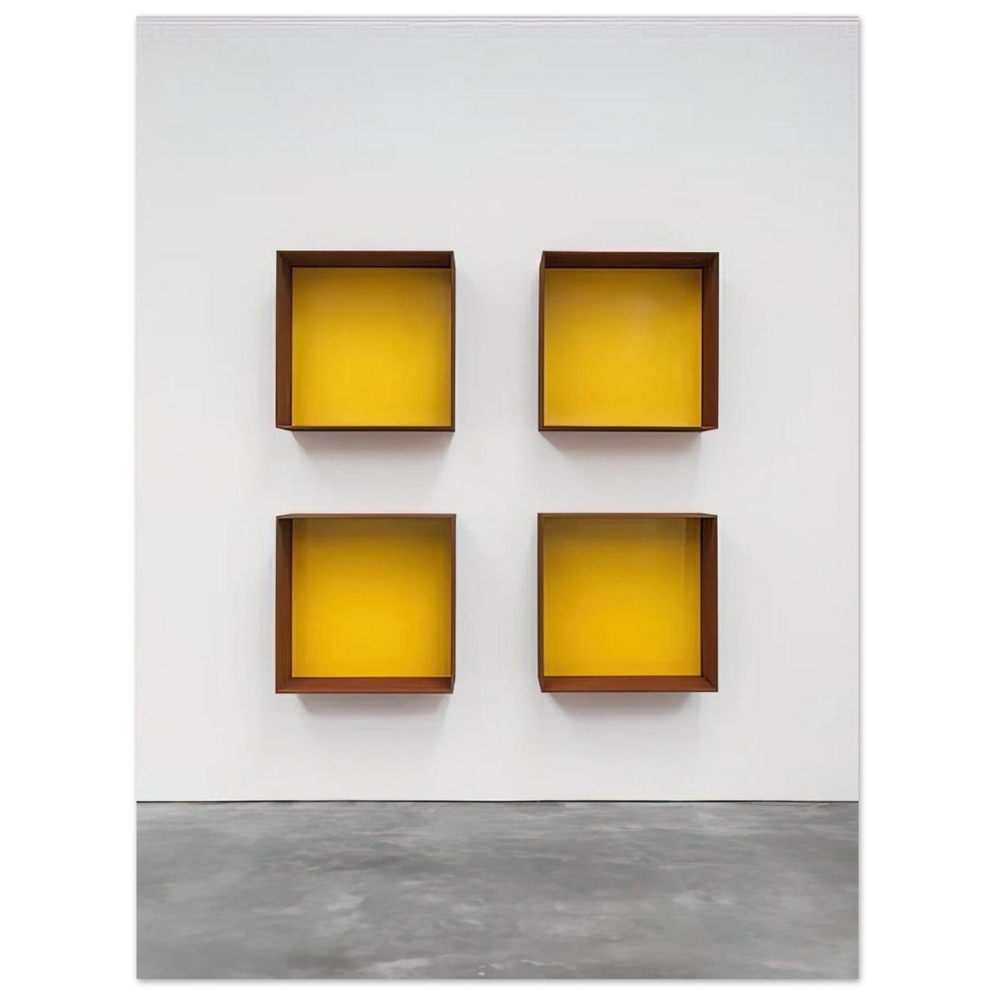 Donald Judd - Untitled JUDDO0243A - 1991  75x100 cm / 30x40inches Fine Art Poster