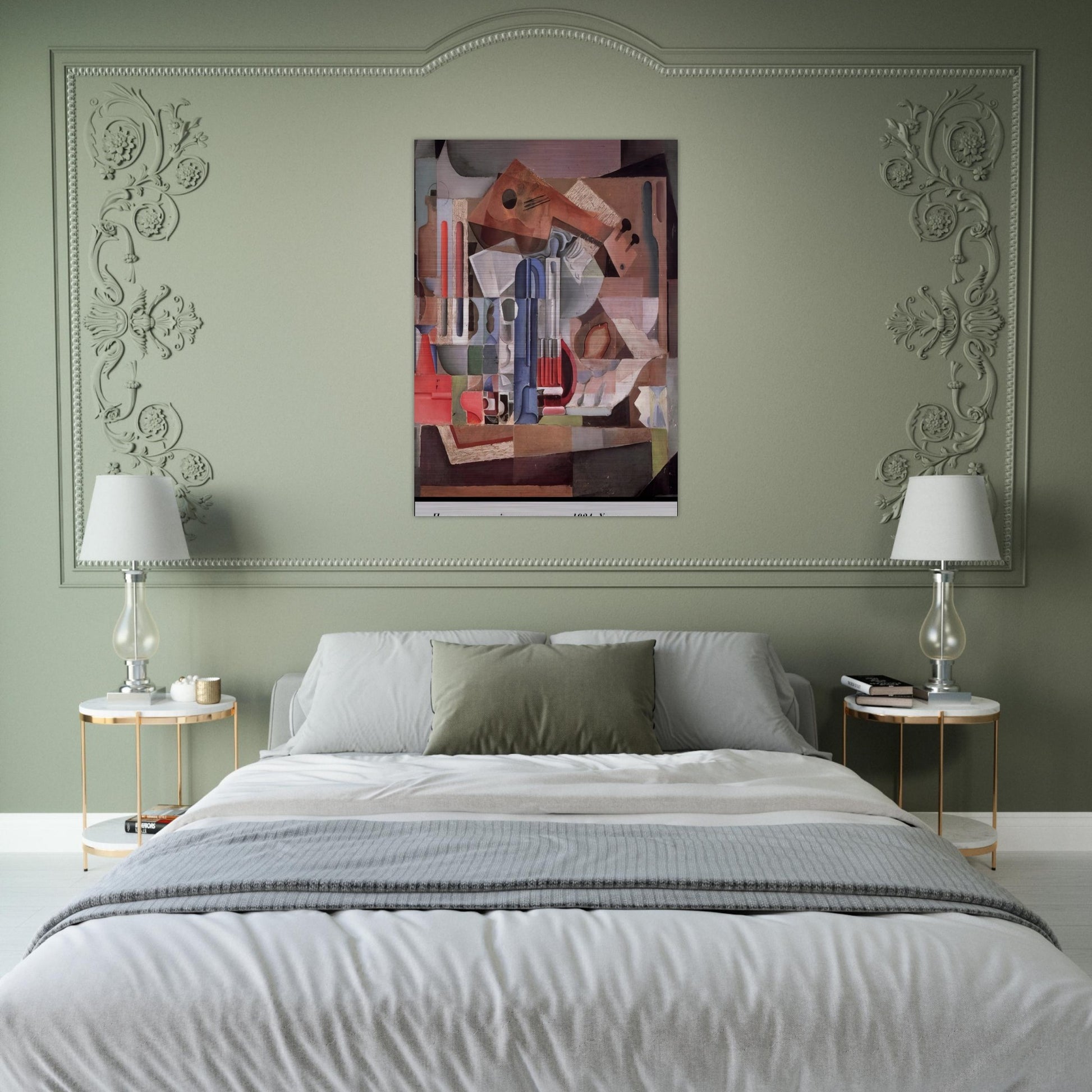 PURISTIC STILL LIFE - Salvador Dali Brushed Aluminum Print - 70x100 cm / 28x40 inches | Salvador Dali Aluminum Print | Salvador Dali Prints