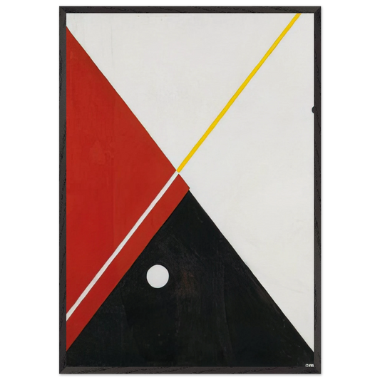 UNTITLED 1930 0 - Alexander Calder 70x100 cm / 28x40 inches Framed Art Print – Black Wooden Frame