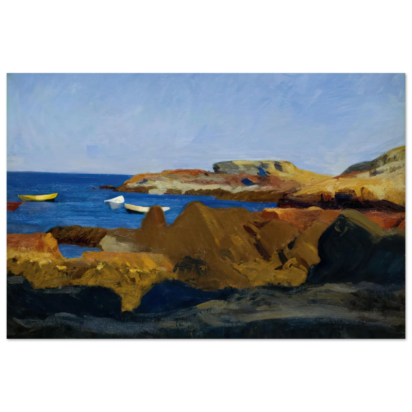 Edward Hopper - Cove at Ogunquit Fine Art Poster