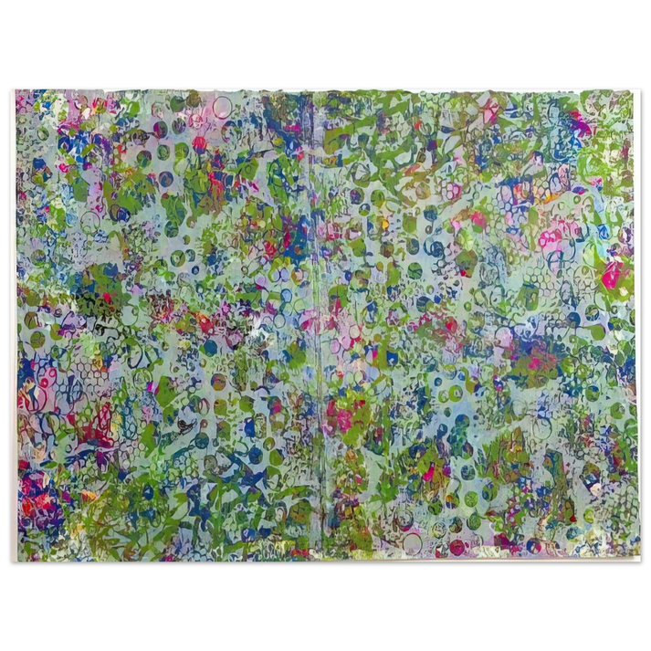 Sam Gilliam - Fog In The Hollow  75x100 cm / 30x40inches Fine Art Poster