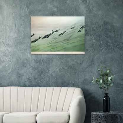 MUSTANG STAFFEL 1964 - Gerhard Richter Brushed Aluminum Print - 70x100 cm / 28x40 inches | Gerhard Richter Aluminum Print | Gerhard Richter Prints