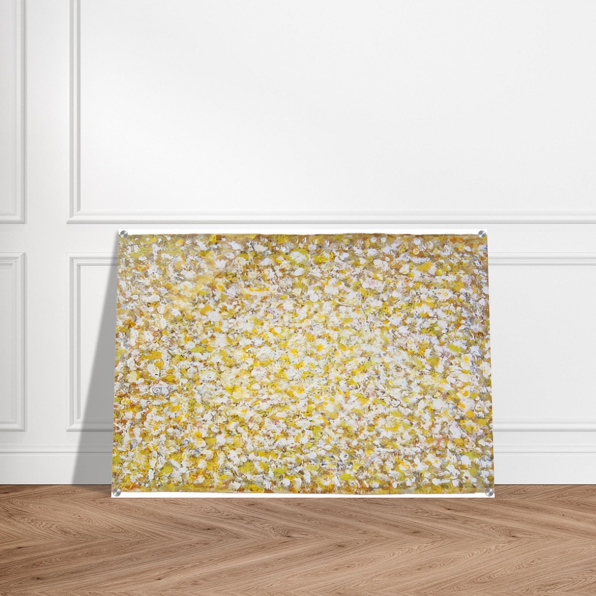 Serpentine Saffron - Richard Pousette-Dart Acrylic Print - 70x100 cm / 28x40″ inches