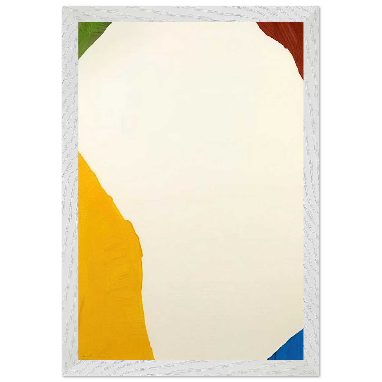 Helen Frankenthaler - Wind Directions - 1970 Wall art - 30x45 cm / 12x18 inches - Premium Wooden Framed Poster With Fine Art Paper-canvas - Wood frame